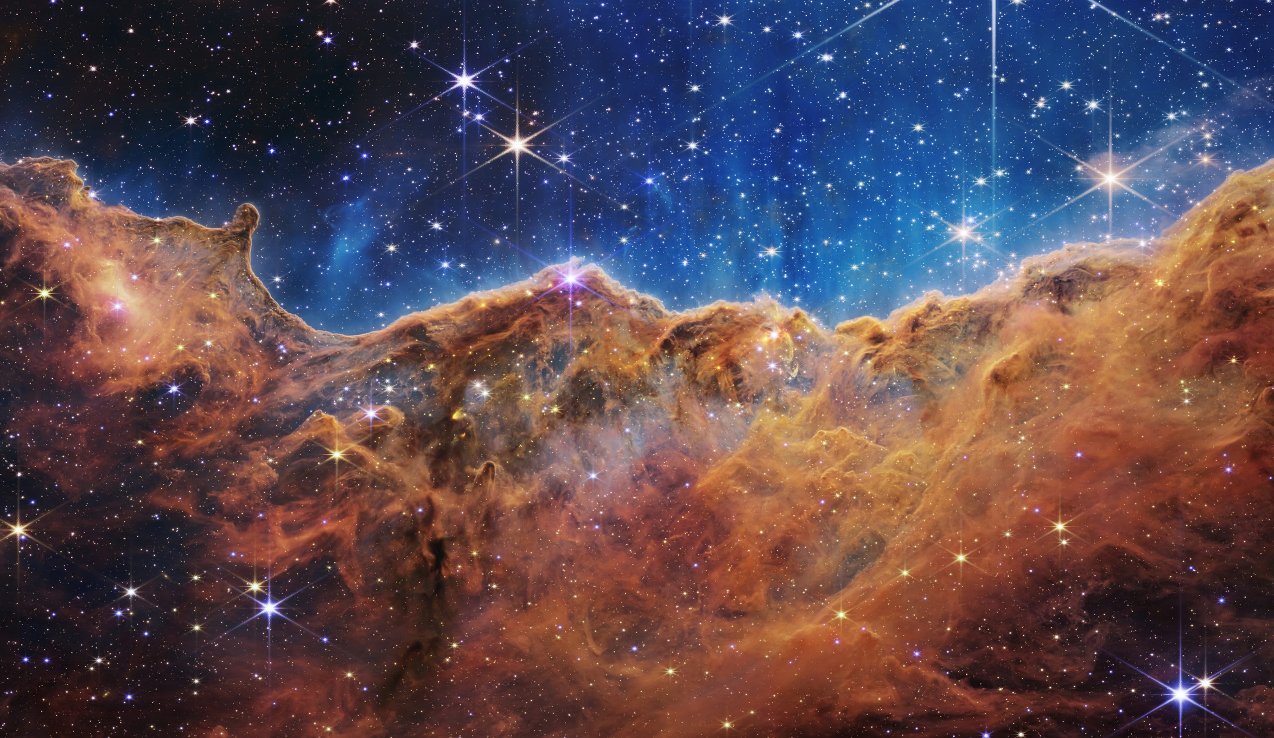 James Webb Space Telescope first image - Carina Nebula