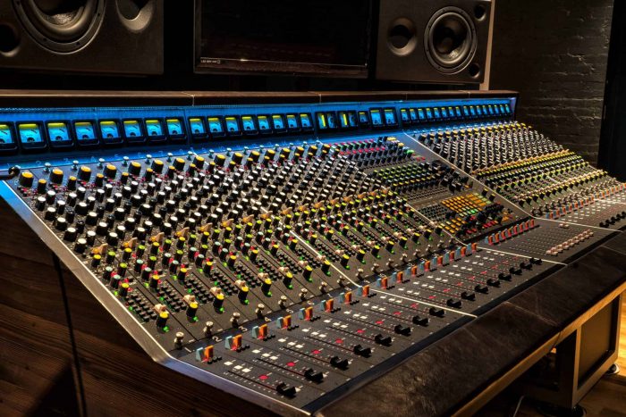 Recording Studio with ZR Console